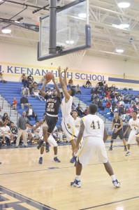 Akyel Richmond fights to the hoop for F.C. (Photo/DeAnna Robinson)