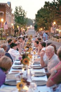 Come to downtown Winnsboro June 16 for dinner in the open, featuring food straight from the farm to your table.