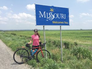 With her riding partner seriously injured, Kristy Massey makes an abridged ride across the U.S.