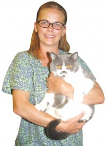 Susan Knight, a vet tech at Fairfield Animal Hospital, is headed to the Olympic Games.
