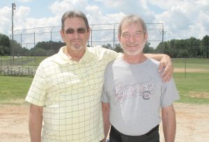 Brothers Chuck and Steve Raley will be honored on Sept. 22 for their 40 years of coaching youth at Drawdy Park.