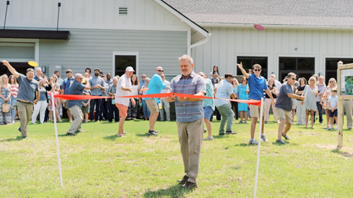 Blythewood Pres opens disc golf course | The Voice of Blythewood ...