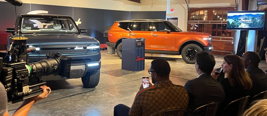 Scout unveils vehicles in Columbia